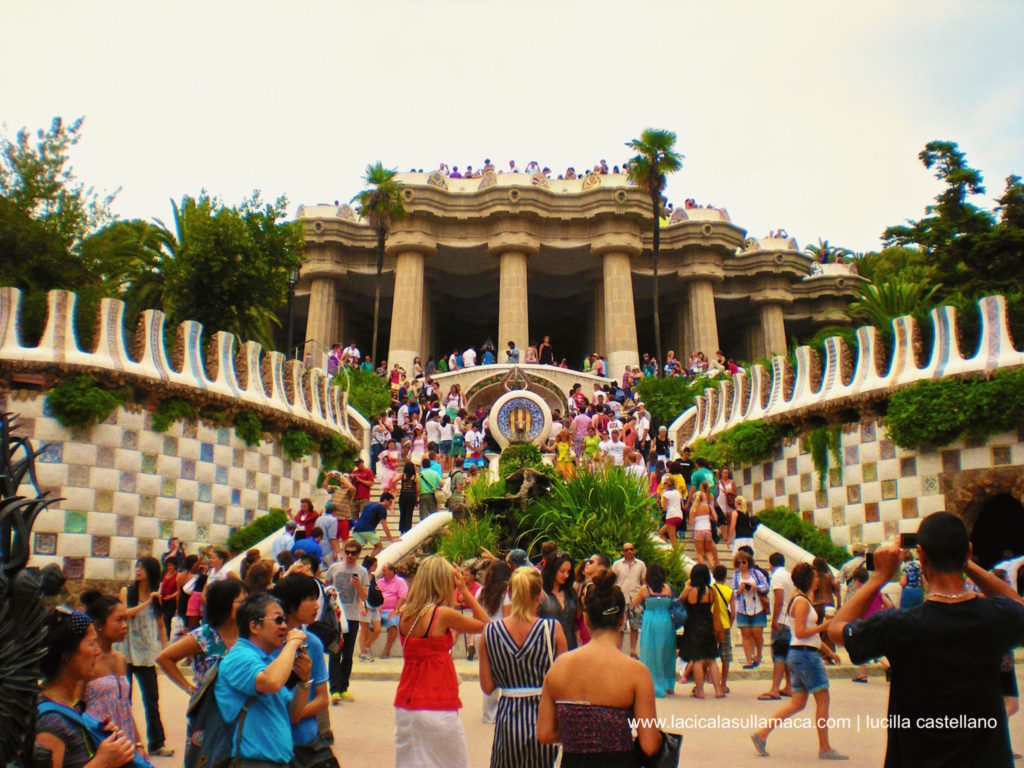 Parc Güell massoneria e magia_scalinata principale