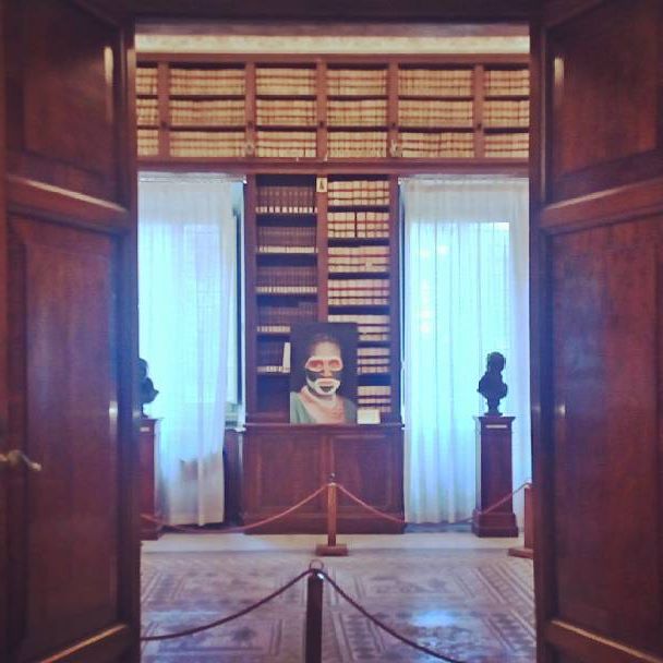 Palazzetto Mattei Società Geografica Italiana - interno