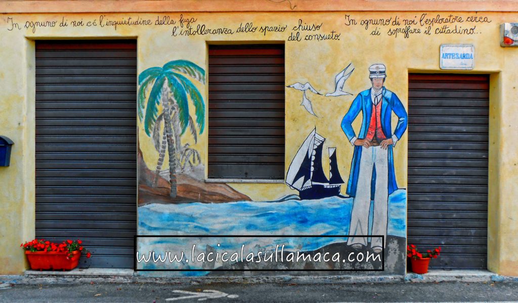 Nord Sardegna cosa vedere: murale ad Orgosolo